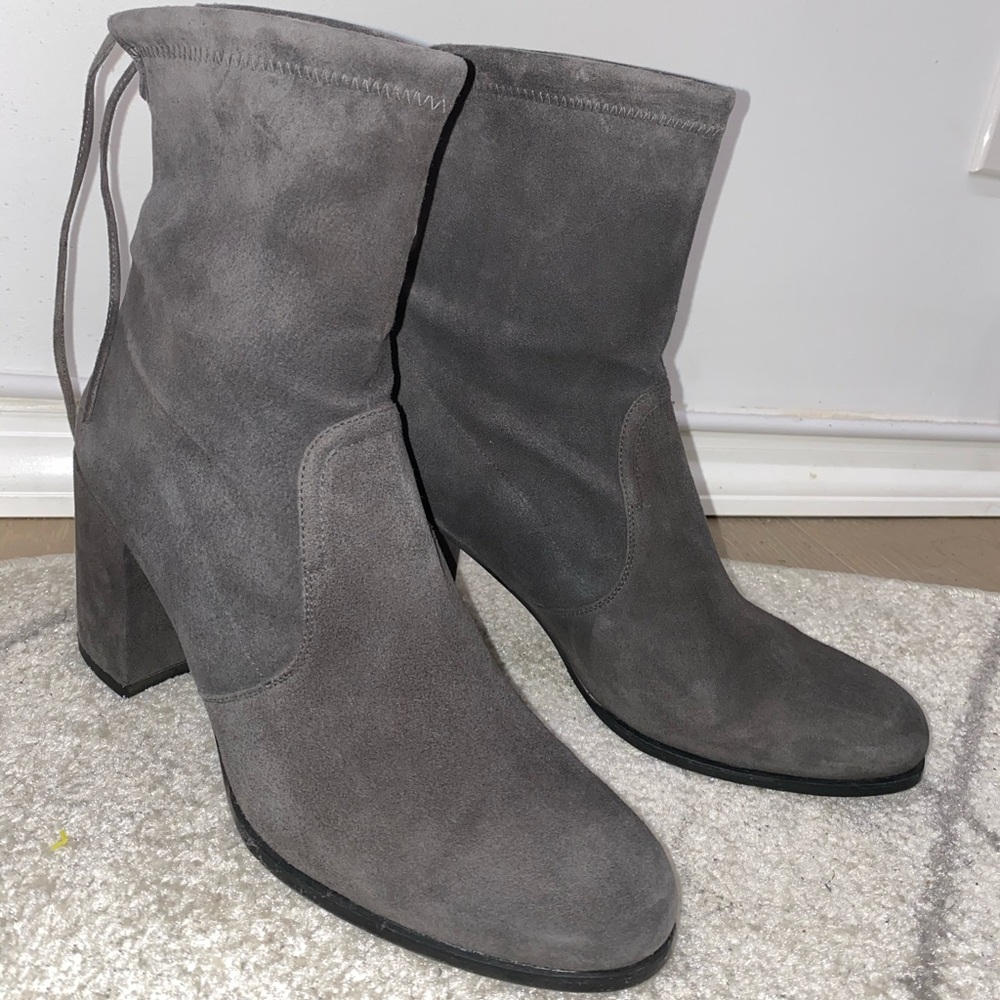 Stuart Weitzman - Shorty Block Heel Boot - image 3